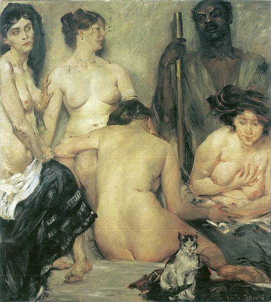 Lovis Corinth Der Harem china oil painting image